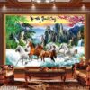 Bức tranh ngựa ấn tượng - 946TNBM
