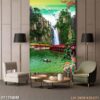Tranh vẽ bát mã in canvas - 971TNBM