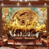 Bức tranh mã đáo thành công giá rẻ - 985TNBM