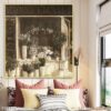 Tranh ảnh tĩnh vật bình hoa in nhanh - 1160TTV