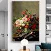 Bức tranh tĩnh vật hoa quả in canvas - 1506TTV