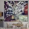 Tranh sơn dầu dán kiếng - 154TTV
