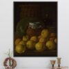 Ảnh tĩnh vật bình hoa in canvas - 1760TTV