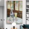 Bức tranh tĩnh vật bình hoa in laminate - 1788TTV