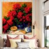 Bức tranh phong cách sơn dầu in tráng gương - 1810TTV