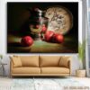 Bức tranh tĩnh vật hoa quả in canvas - 1838TTV