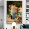 Bức tranh phong cách sơn dầu truyền thống - 1918TTV