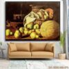 Bức tranh tĩnh vật hoa quả khổ lớn - 2035TTV