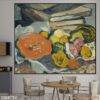 Mẫu tranh tĩnh vật bình hoa đẹp - 2068TTV
