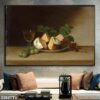 Bức tranh tĩnh vật hoa quả in tráng gương - 2262TTV