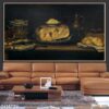 Tranh ảnh sơn dầu đẹp - 2435TTV