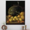 Tranh tĩnh vật hoa quả in laminate - 2483TTV
