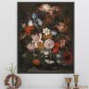 Tranh tĩnh vật bình hoa treo phòng ngủ - 249TTV