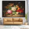 Tranh tĩnh vật bình hoa in nhanh - 261TTV