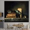 Bức tranh tĩnh vật hoa quả giá rẻ - 2614TTV
