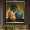 Tranh sơn dầu treo phòng ngủ - 2928TTV