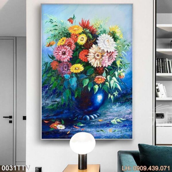 Tranh sơn dầu in nhanh - 031TTV