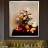 Mẫu tranh tĩnh vật treo phòng khách - 3172TTV