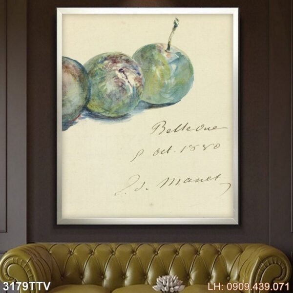 Bức tranh tĩnh vật in nhanh - 3179TTV