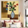 Tranh vẽ phong cách sơn dầu khổ lớn - 348TTV