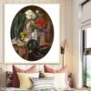 Tranh tĩnh vật bình hoa ấn tượng - 426TTV