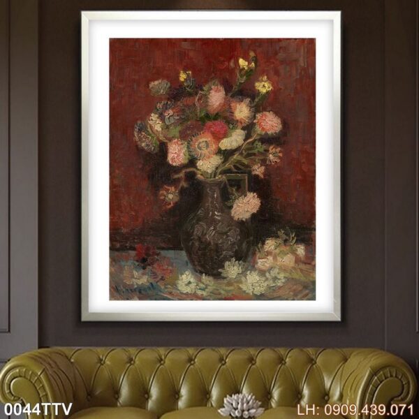 Tranh tĩnh vật hoa quả in canvas - 044TTV