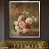 Tranh tĩnh vật bình hoa giá rẻ - 477TTV