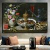 Bức tranh tĩnh vật dán kiếng - 545TTV