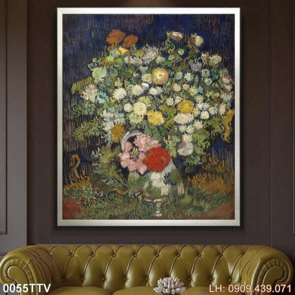 Bức tranh phong cách sơn dầu cổ điển - 055TTV