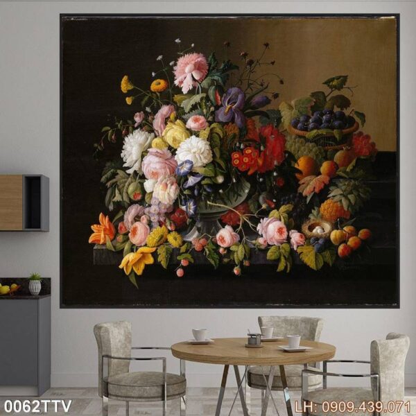 Tranh ảnh tĩnh vật truyền thống - 062TTV