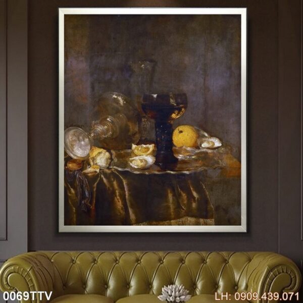 Bức tranh tĩnh vật truyền thống - 069TTV