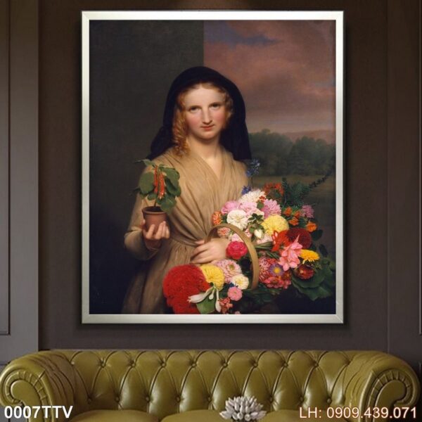 Tranh tĩnh vật hoa quả giá rẻ - 007TTV