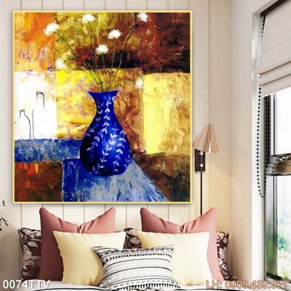 Bức tranh sơn dầu truyền thống - 074TTV