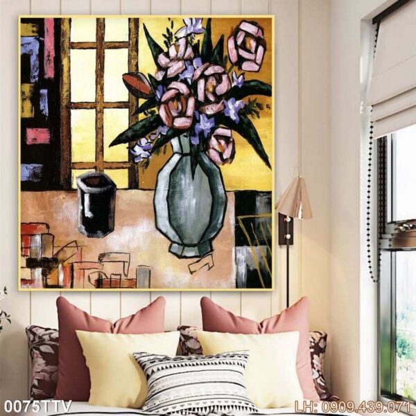 Tranh ảnh tĩnh vật in canvas - 075TTV