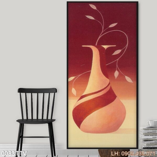 Tranh vẽ tĩnh vật treo khách sạn - 083TTV