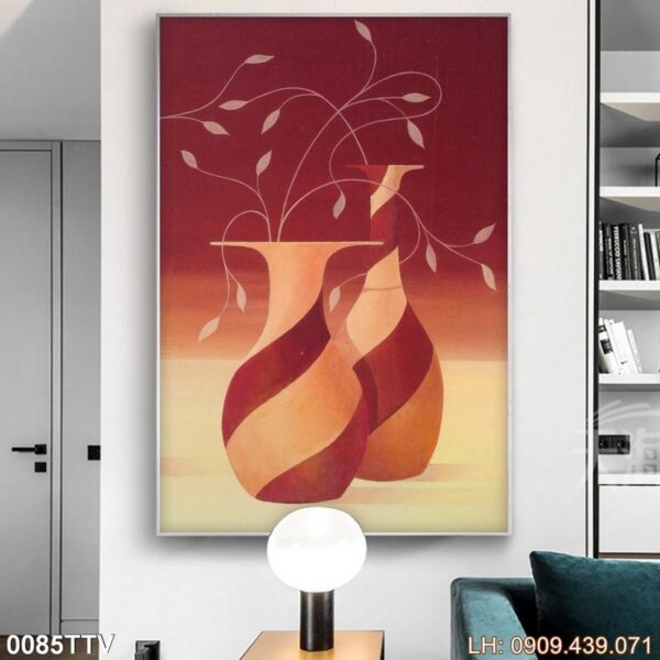 Tranh tĩnh vật hoa quả treo phòng khách - 085TTV