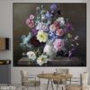 Tranh tĩnh vật bình hoa truyền thống - 929TTV